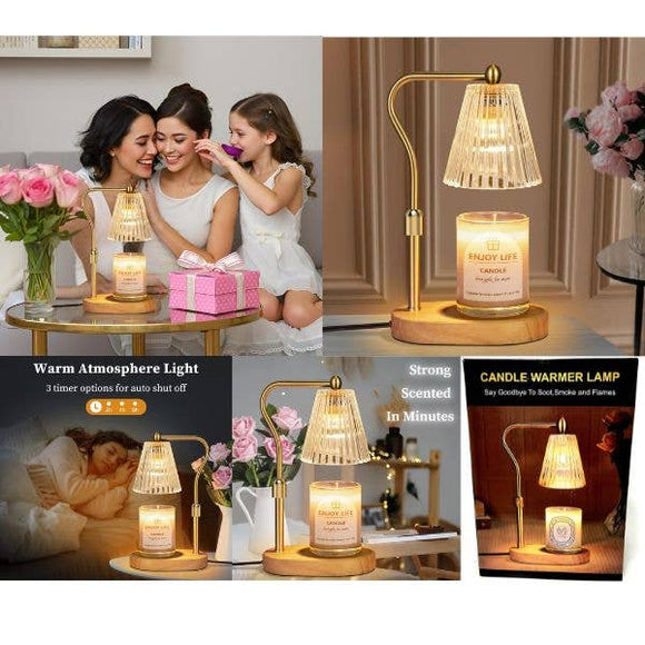 Premium Candle Warmer Lamp - #072Yinmi - Bulbs Included