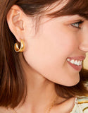 Gold Milly Hoop Earrings