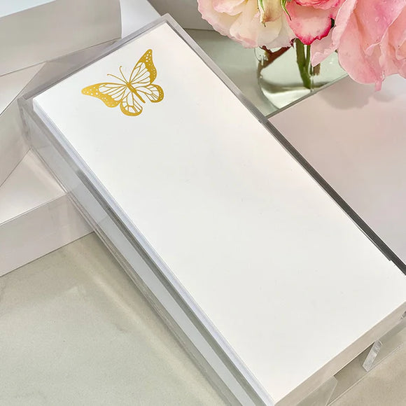 Gold Foil Notepad with Symbol