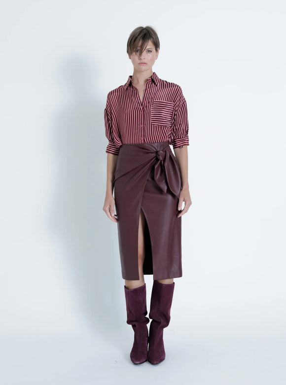 Cherry Stripe Malaga Striped Top