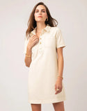 Antique White Rhoda Denim Dress