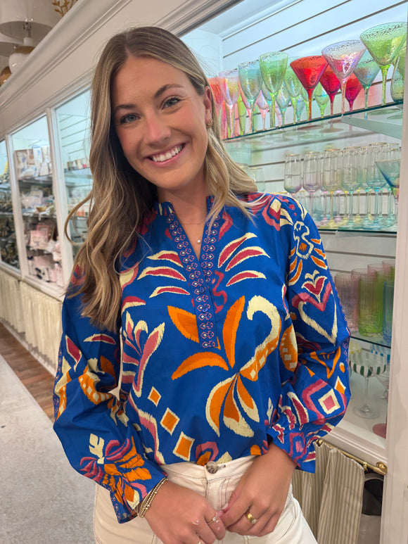 Cobalt Ashely Top