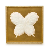 Butterfly in Feathers Shadow Box Wall Art