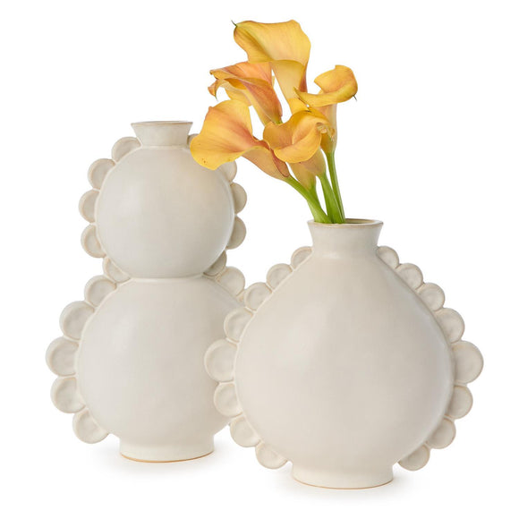 Double and Single Circle Vase