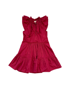 Aimee Dress Maroon