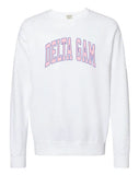 Sorority Varsity Crew in White