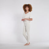 V-Neck Crop Jersey Tee