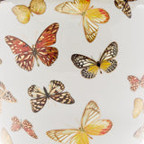 Butterfly Garden Covered Temple Jar