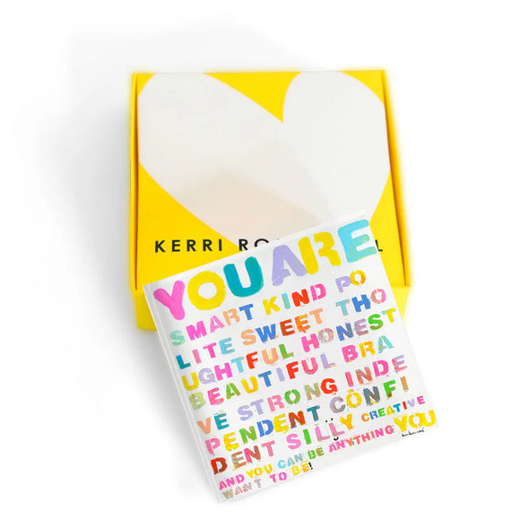 Be Anything Block of Love 4x4