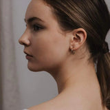 Constance Hoop Earrings, Gold