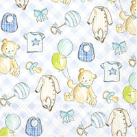 Boy Baby Cocktail Napkin