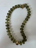 Chunky Beaded Pendant Necklace