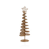Swirl Wire Tree- Gold