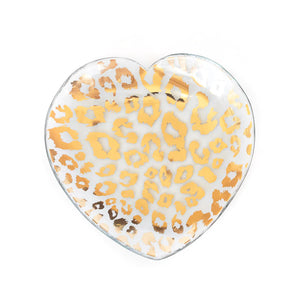 CHEETAH HEART PLATE