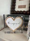Eva Bella- 3x3 Heart Frame