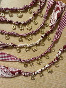 Dawgs Scarf Necklace