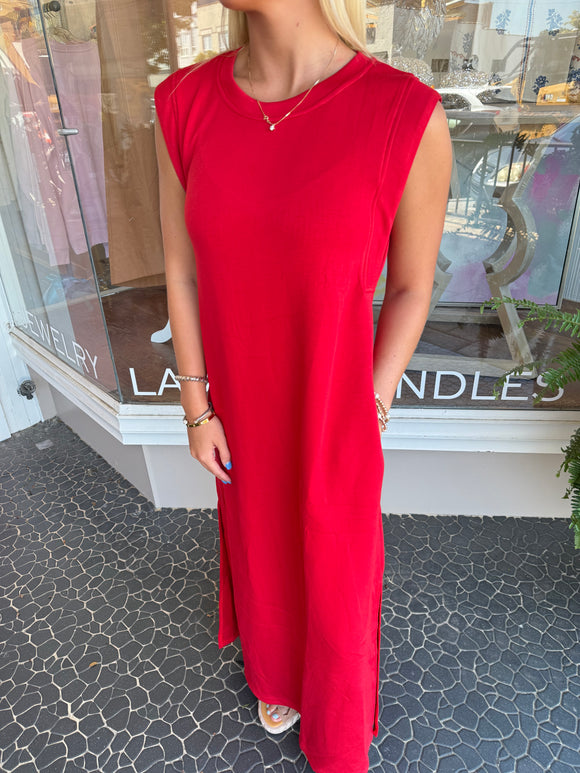 Red Maxi Dress