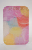 Hailea Alexis Colorful with Saying Acrylic Frame