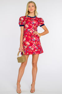 Chinoiserie Scarlett Louisa Dress
