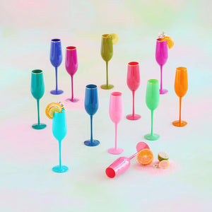 SUGAR PLUM CHAMPAGNE FLUTE