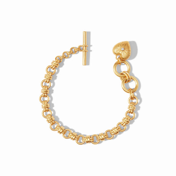 Cubic Zirconia Esme Heart Bracelet