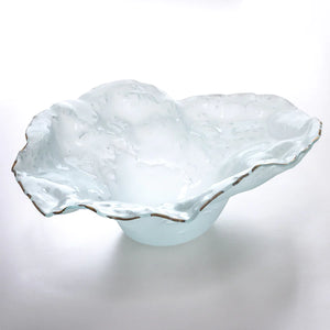 Frosted Water Sculpture Bowl Ltd Ed