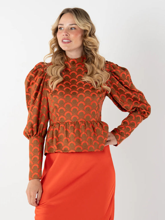 Zoe Top Tangerine Mod