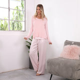 Frankie Ribbed Long Sleeve with Side Slit, PJ Harlow