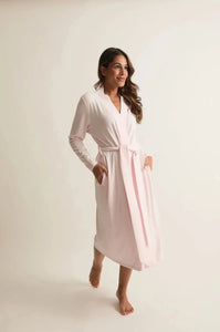 Soft Lounge Robe: Soft Pink
