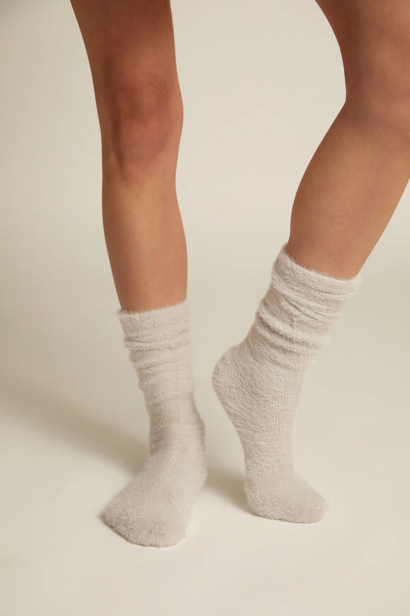 Bamboo Fuzzy Lounge Sock