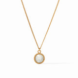 Fleur-de-Lis Solitaire Necklace
