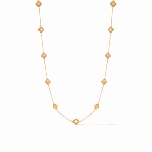 Florentine Demi Delicate Station Necklace