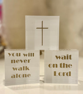 2" Acrylic Block