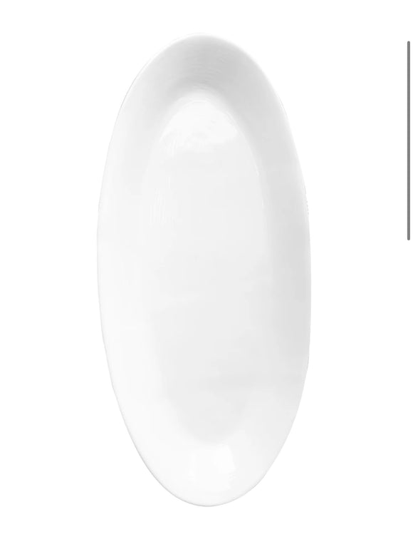 Large Oval White