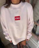 Swag Pink Mockneck Sorority Patch