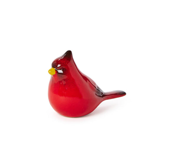 Red Cardinal Hand Painted Sculpture