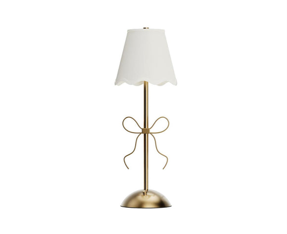 Golden Bow LED Cordless Table Lamp