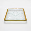 14" Square Roman Antique Square Chip & Dip