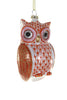 Calico Owl Ornament