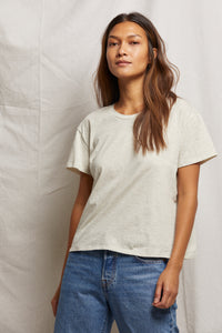 Harley Cotton Short Sleeve Boxy Crew Tee