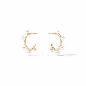 Pearl Hydra Stone Hoop