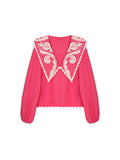 Punch Pink Emma Blouse