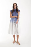 Blue Ombre Zelie Ombre Dress