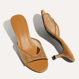 Opal Whiskey Mesh Heel