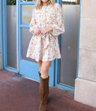 Ivory Magical Storybook Tier Tie Dress