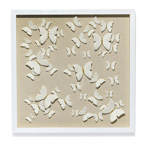 Butterflies Shadow Box Wall Art