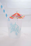 Set of 6 Sorority Cups