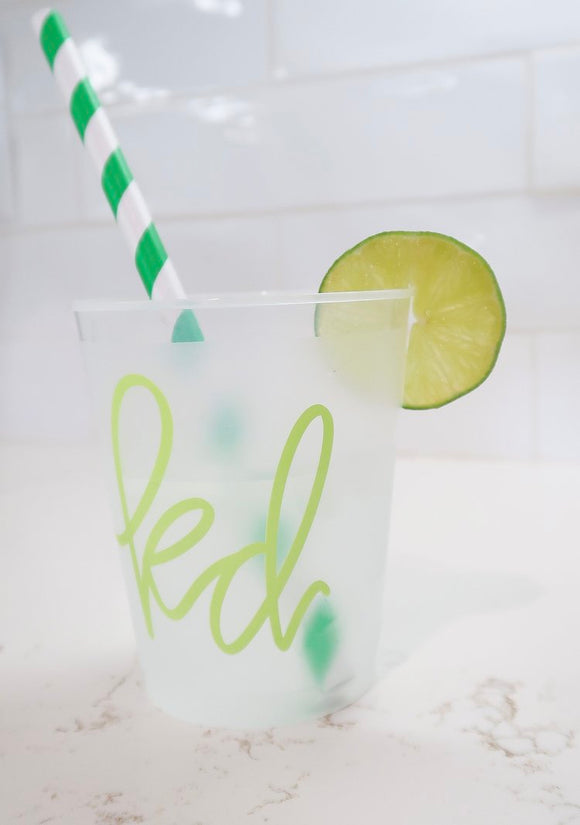 Sorority Frosted Cups - Pack of 4
