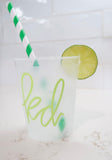 Sorority Frosted Cups - Pack of 4