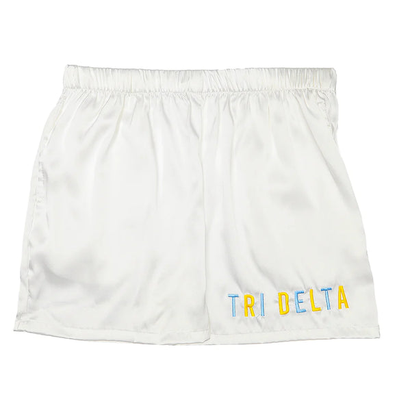 Tri Delta Satin Short